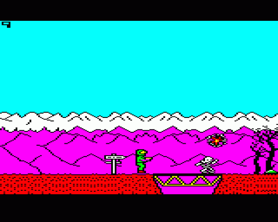 Stryker's Run Screenshot 10 (BBC Master Compact)