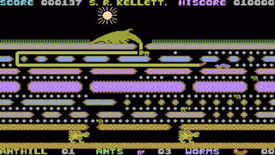 Aardvark Screenshot 5 (Commodore 16)