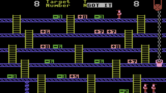 Number Builder Screenshot 5 (Commodore 16/Plus 4)