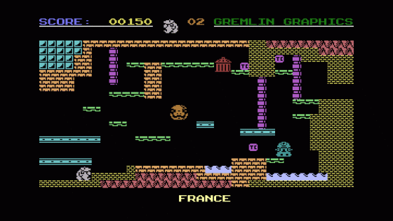 Auf Wiedersehen Monty Screenshot 7 (Commodore 16)