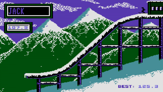 Winter Events Screenshot 11 (Commodore 16/Plus 4)