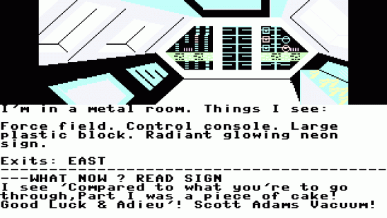 Savage Island Part 2 Screenshot 1 (Commodore 16)