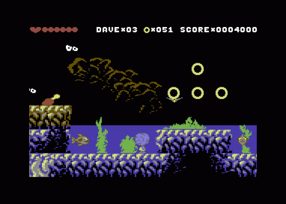 Dave Speed And The Mutants Screenshot 5 (Commodore 64)