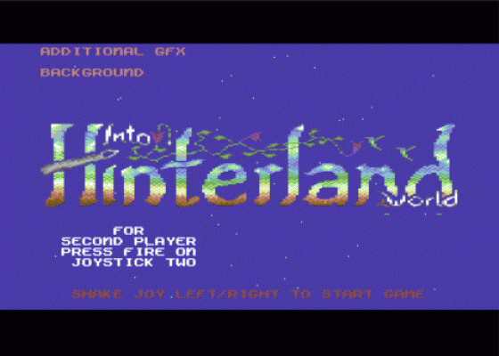 Into Hinterland World Screenshot 11 (Commodore 64/128)