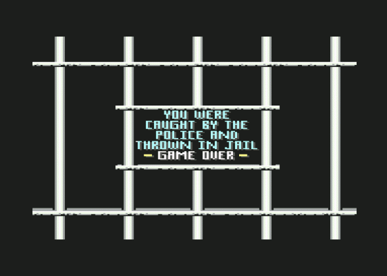 Mean Streets Screenshot 22 (Commodore 64/128)