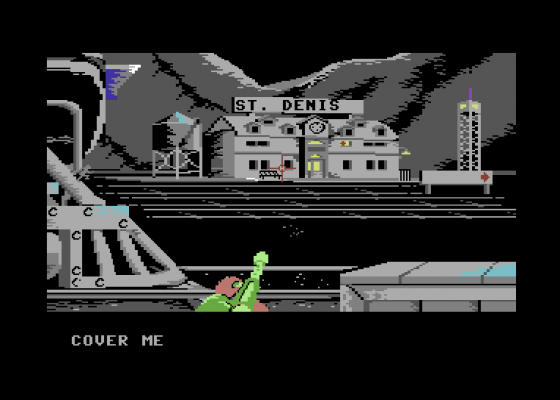 The Train: Escape To Normandy Screenshot 8 (Commodore 64/128)