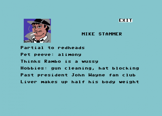 Killed Until Dead Screenshot 10 (Commodore 64/128)