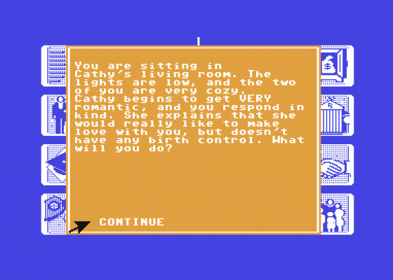 Alter Ego: Male Version Screenshot 5 (Commodore 64)
