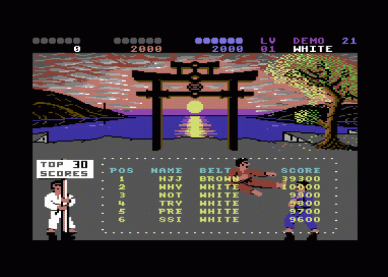 Chop N Drop Screenshot 8 (Commodore 64)