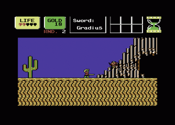 Super Wonder Boy Screenshot 11 (Commodore 64)