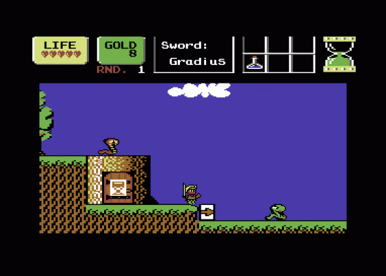 Super Wonder Boy Screenshot 15 (Commodore 64)