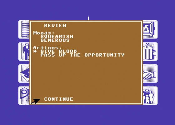 Alter Ego: Female Version Screenshot 8 (Commodore 64)