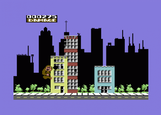 Rampage Screenshot 8 (Commodore 64/128)