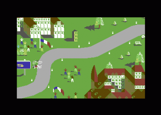 Tour De France Screenshot 10 (Commodore 64/128)