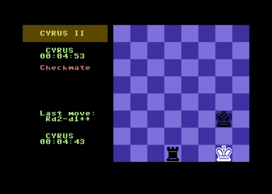 Cyrus 2 The Grand Master Screenshot 5 (Commodore 64/128)