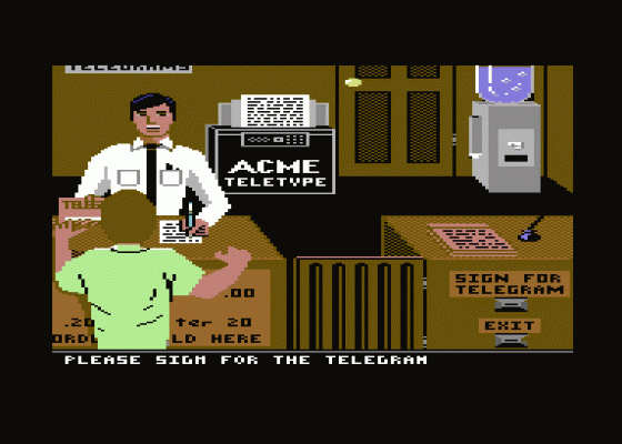 Jaws Screenshot 8 (Commodore 64/128)