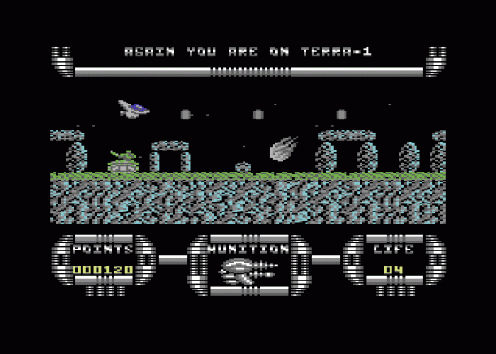 Meganova: The Weapon Screenshot 10 (Commodore 64/128)