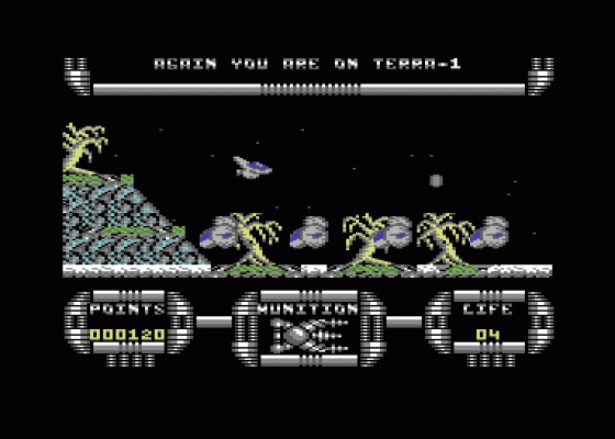 Meganova: The Weapon Screenshot 11 (Commodore 64/128)