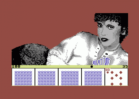 Strip Poker II Screenshot 5 (Commodore 64/128)