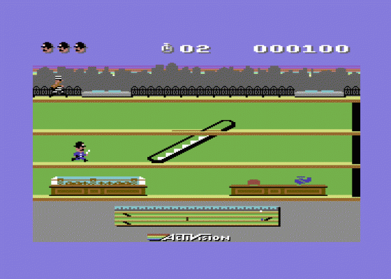 Keystone Kapers Screenshot 10 (Commodore 64/128)