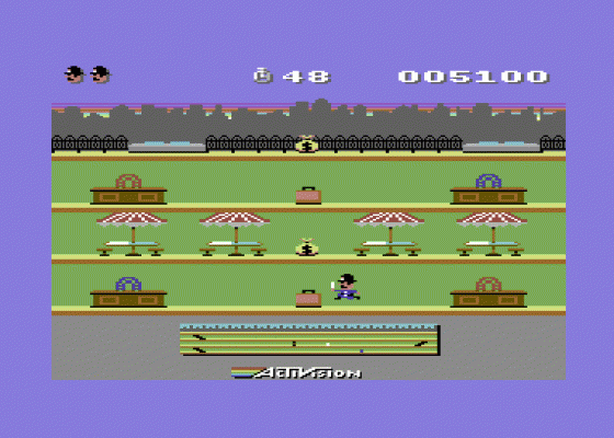 Keystone Kapers Screenshot 14 (Commodore 64/128)