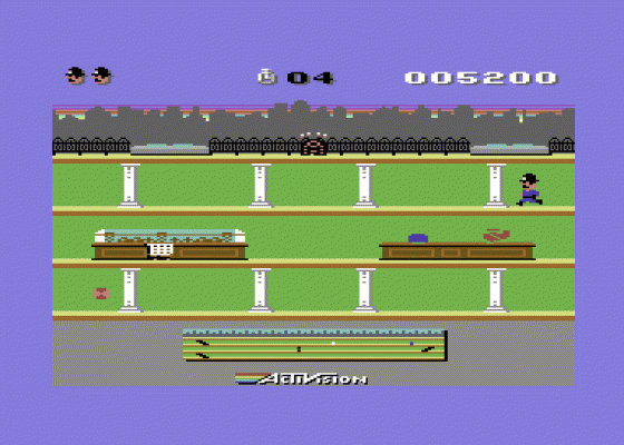 Keystone Kapers Screenshot 17 (Commodore 64/128)