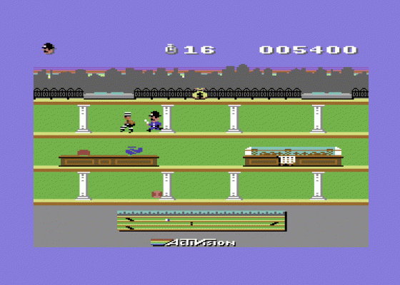 Keystone Kapers Screenshot 21 (Commodore 64/128)