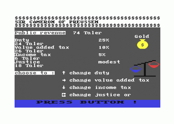 Kaiser Screenshot 5 (Commodore 64/128)