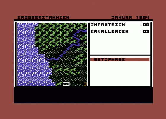 Kolonialmacht Screenshot 5 (Commodore 64)