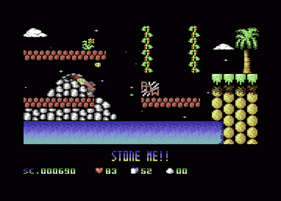 CaveMania Screenshot 7 (Commodore 64/128)