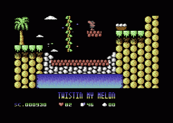 CaveMania Screenshot 8 (Commodore 64/128)