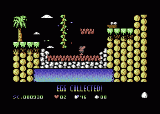 CaveMania Screenshot 9 (Commodore 64/128)