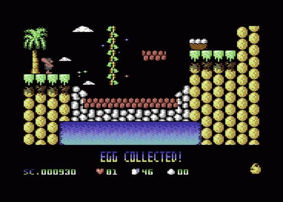 CaveMania Screenshot 10 (Commodore 64/128)