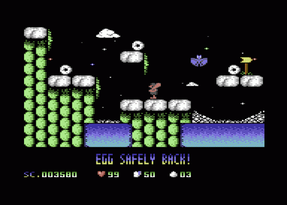 CaveMania Screenshot 13 (Commodore 64/128)