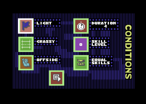 World Class Rugby Screenshot 11 (Commodore 64/128)