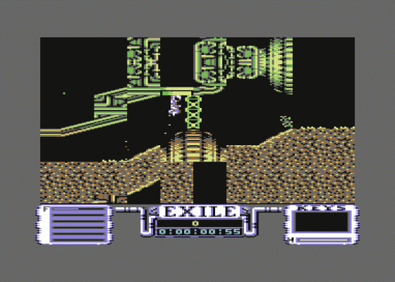Exile Screenshot 2 (Commodore 64)