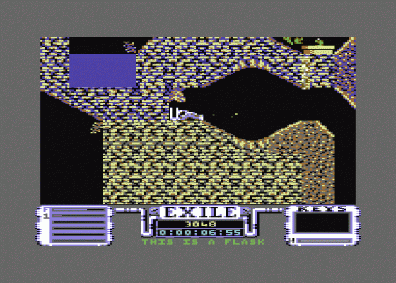 Exile Screenshot 10 (Commodore 64/128)