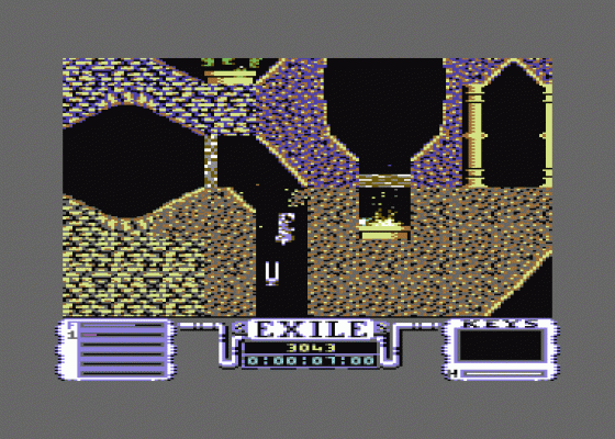 Exile Screenshot 11 (Commodore 64/128)