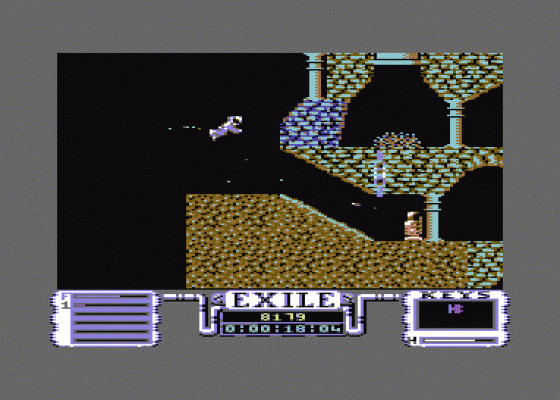 Exile Screenshot 22 (Commodore 64/128)