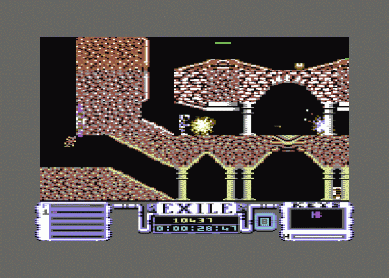 Exile Screenshot 43 (Commodore 64/128)