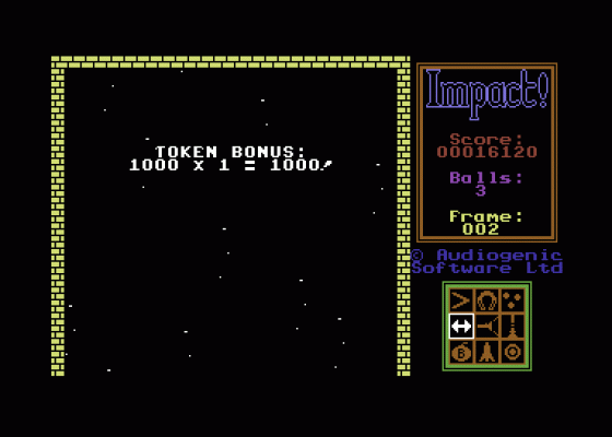 Impact Screenshot 12 (Commodore 64/128)