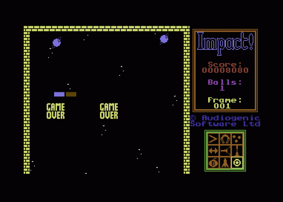 Impact Screenshot 16 (Commodore 64/128)