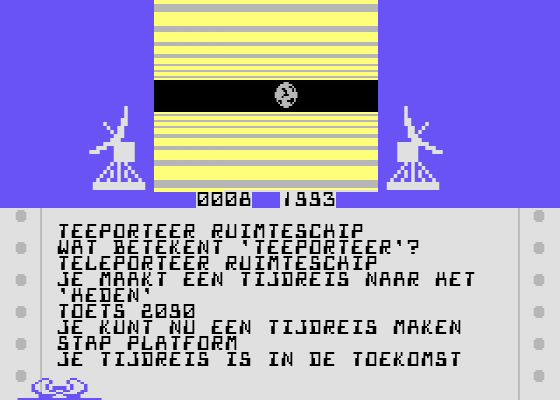 Time Traveller Screenshot 10 (Commodore 64)