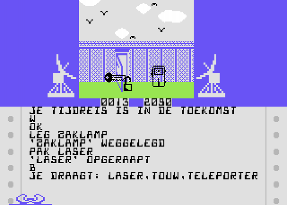 Time Traveller Screenshot 11 (Commodore 64)