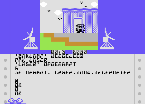 Time Traveller Screenshot 12 (Commodore 64)