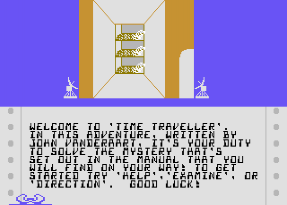 Time Traveller Screenshot 16 (Commodore 64)