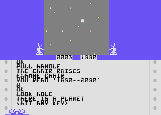 Time Traveller Screenshot 19 (Commodore 64)