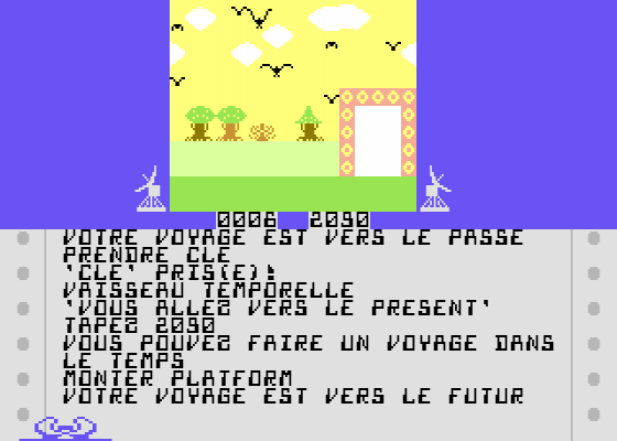 Time Traveller Screenshot 32 (Commodore 64)