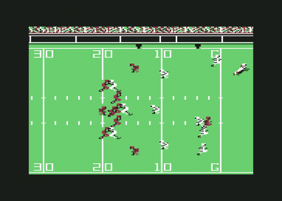 Super Bowl Sunday Screenshot 30 (Commodore 64)