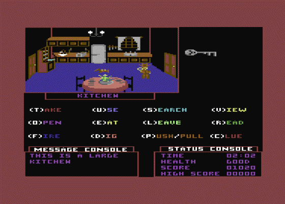 Psycho Screenshot 6 (Commodore 64/128)